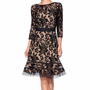 Tadashi Lace and Nude DressNew with Tag
